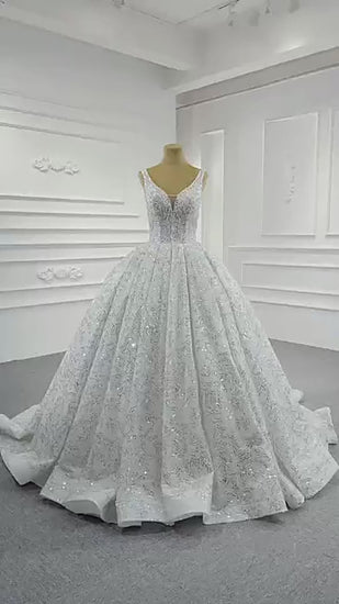 Ivory Elegant Wedding Gown