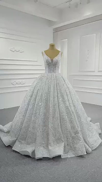 Ivory Elegant Wedding Gown